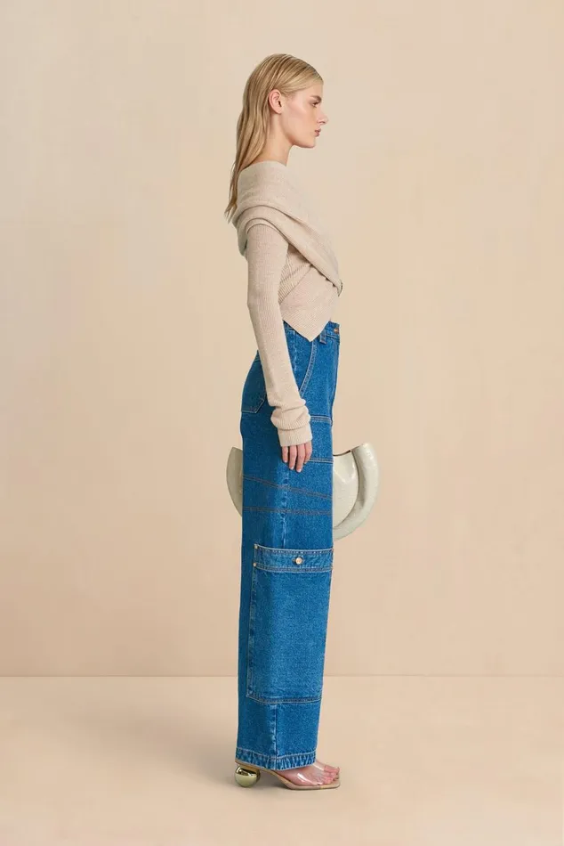 Women Cult Gaia Knits NICIA KNIT TOP 8211 CHAMPAGNE MELANGE Women Cult Gaia Knits NICIA KNIT TOP 8211 CHAMPAGNE MELANGE