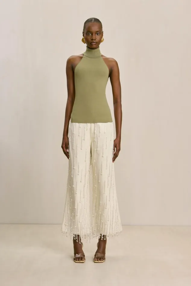 Women Cult Gaia Knits WAKE KNIT TOP 8211 TEA Women Cult Gaia Knits WAKE KNIT TOP 8211 TEA
