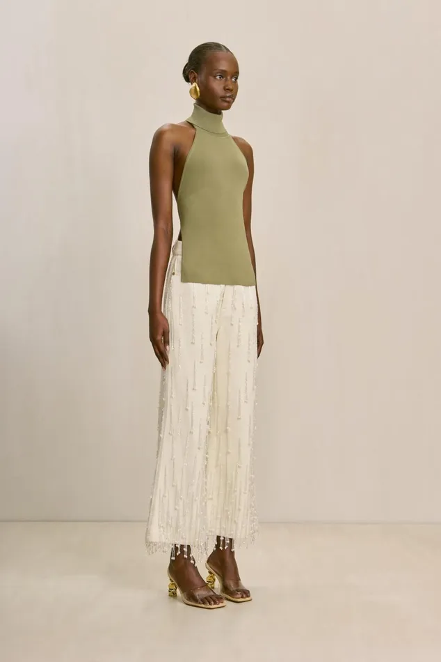 Women Cult Gaia Knits WAKE KNIT TOP 8211 TEA Women Cult Gaia Knits WAKE KNIT TOP 8211 TEA
