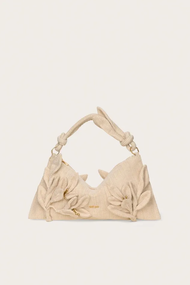 Women Cult Gaia Mini Bags HERA MINI SHOULDER BAG 8211 NATURAL
