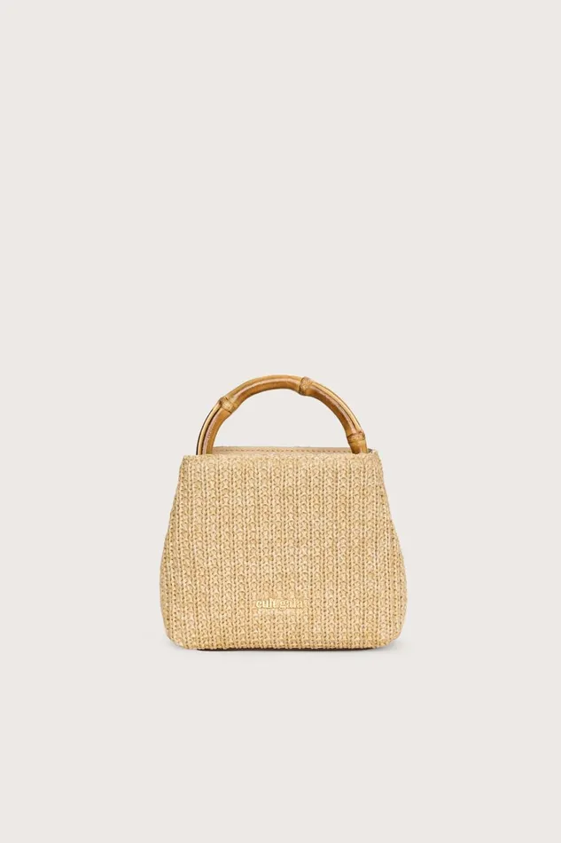 Women Cult Gaia Mini Bags SOLENE MINI CROSSBODY BAG 8211 NATURAL