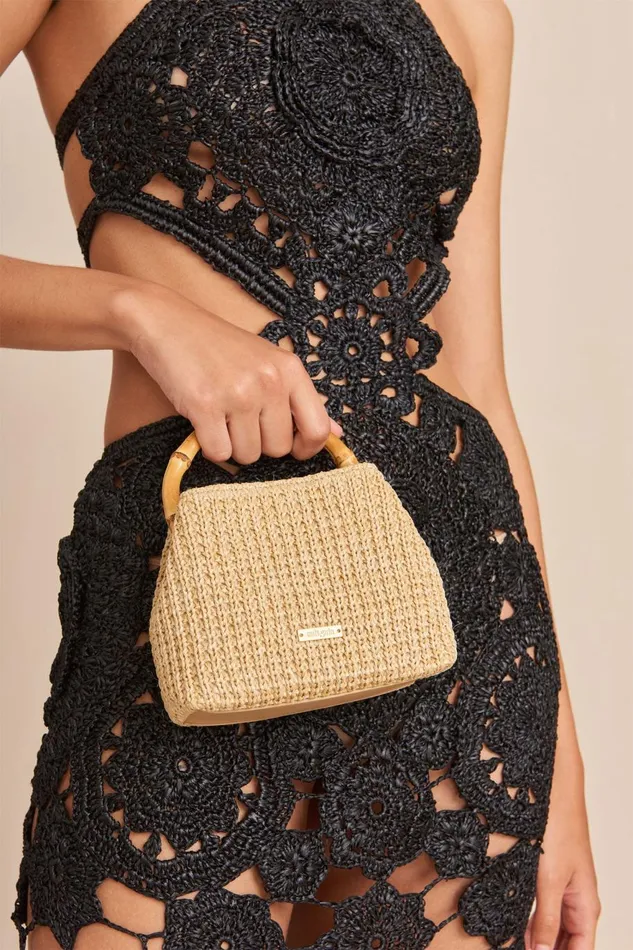 Women Cult Gaia Mini Bags SOLENE MINI CROSSBODY BAG 8211 NATURAL Women Cult Gaia Mini Bags SOLENE MINI CROSSBODY BAG 8211 NATURAL