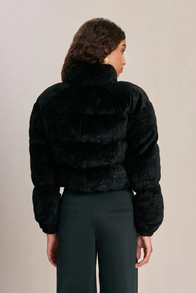 Women Cult Gaia Outerwear BOMBON PUFFER 8211 BLACK Women Cult Gaia Outerwear BOMBON PUFFER 8211 BLACK