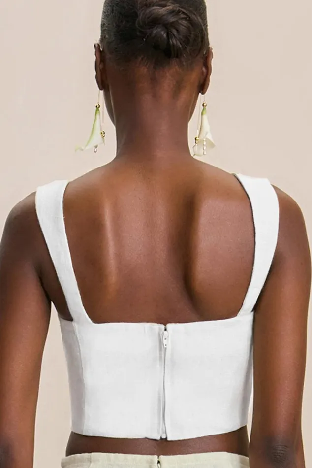 Women Cult Gaia Tops CAMILLA TOP 8211 OFF WHITE Women Cult Gaia Tops CAMILLA TOP 8211 OFF WHITE