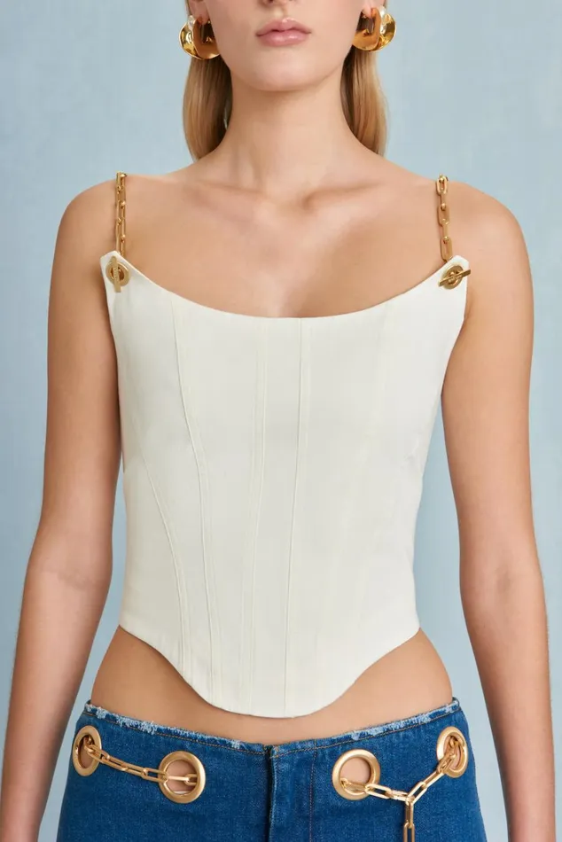 Women Cult Gaia Tops FIANNA TOP 8211 OFF WHITE Women Cult Gaia Tops FIANNA TOP 8211 OFF WHITE