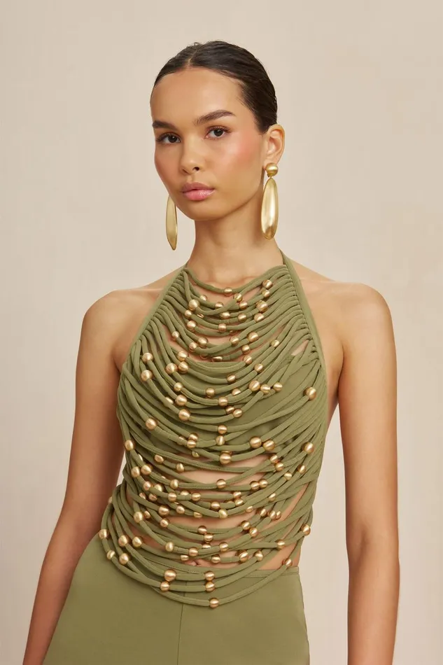 Women Cult Gaia Tops JONNA TOP 8211 TEA