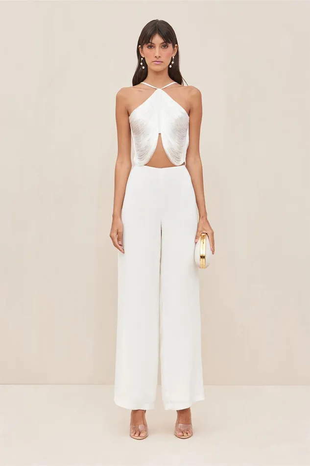 Women Cult Gaia Tops QUELLA TOP 8211 OFF WHITE