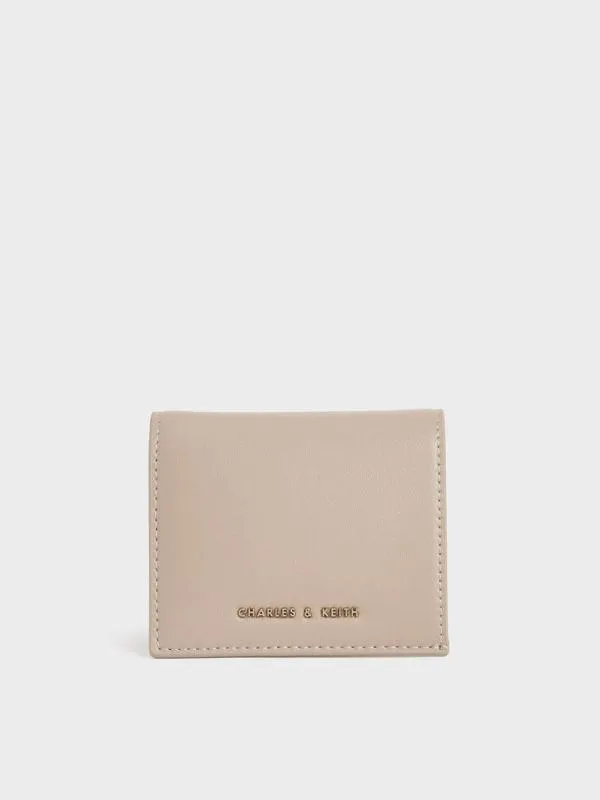 Women Daisy BiFold Small Wallet 8211 Sand CHARLES and KEITH Small Wallets
