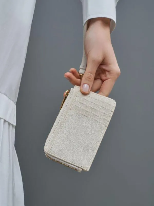 Women Dixie MultiSlot Wristlet Card Holder 8211 Cream CHARLES and KEITH Card Holders Women Dixie MultiSlot Wristlet Card Holder 8211 Cream CHARLES and KEITH Card Holders