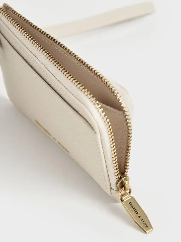 Women Dixie MultiSlot Wristlet Card Holder 8211 Cream CHARLES and KEITH Card Holders Women Dixie MultiSlot Wristlet Card Holder 8211 Cream CHARLES and KEITH Card Holders