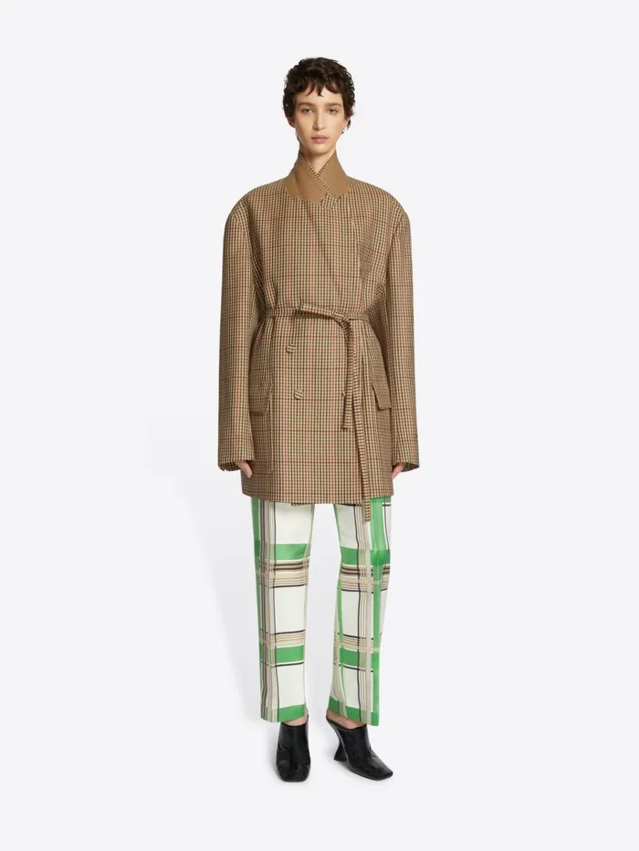 Women Dries Van Noten Blazers Checked Blazer