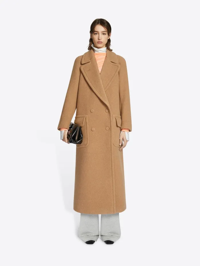 Women Dries Van Noten Coats and Jackets Wool Overcoat