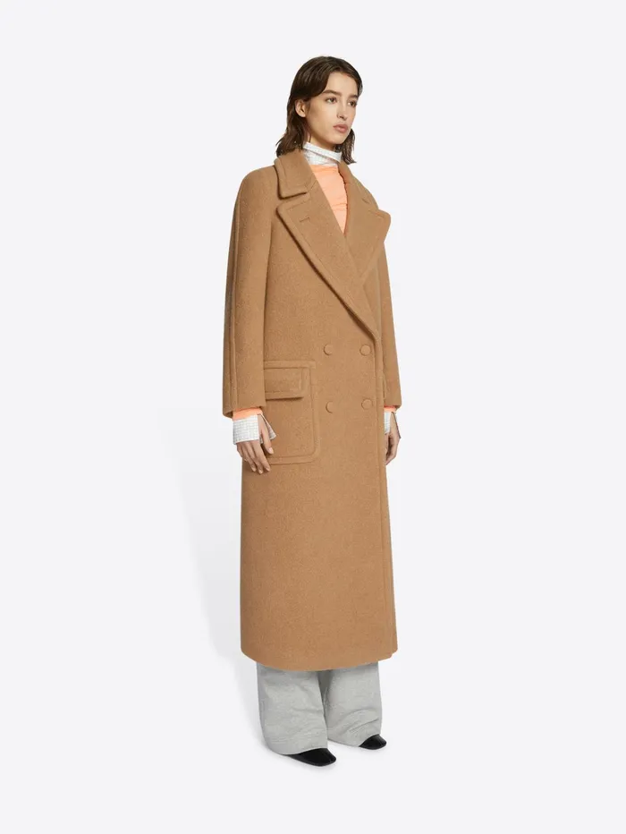 Women Dries Van Noten Coats and Jackets Wool Overcoat
