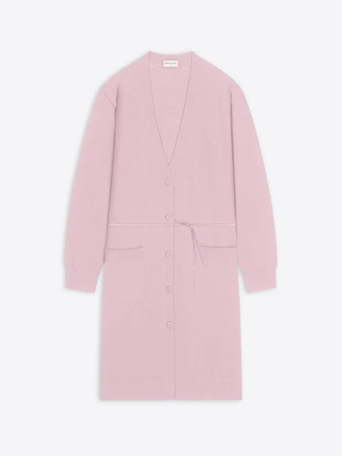 Women Dries Van Noten Knitwear Merino Wool Cardigan