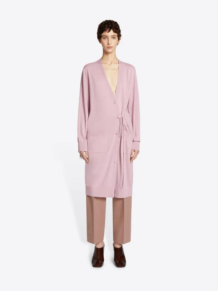 Women Dries Van Noten Knitwear Merino Wool Cardigan
