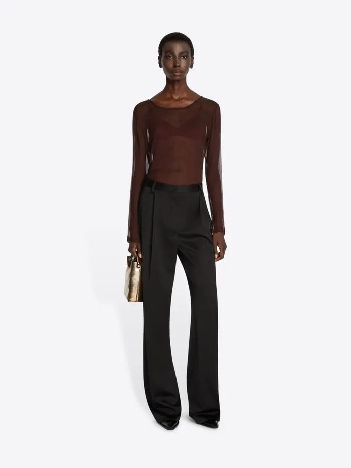 Women Dries Van Noten Pants Pleated Pants