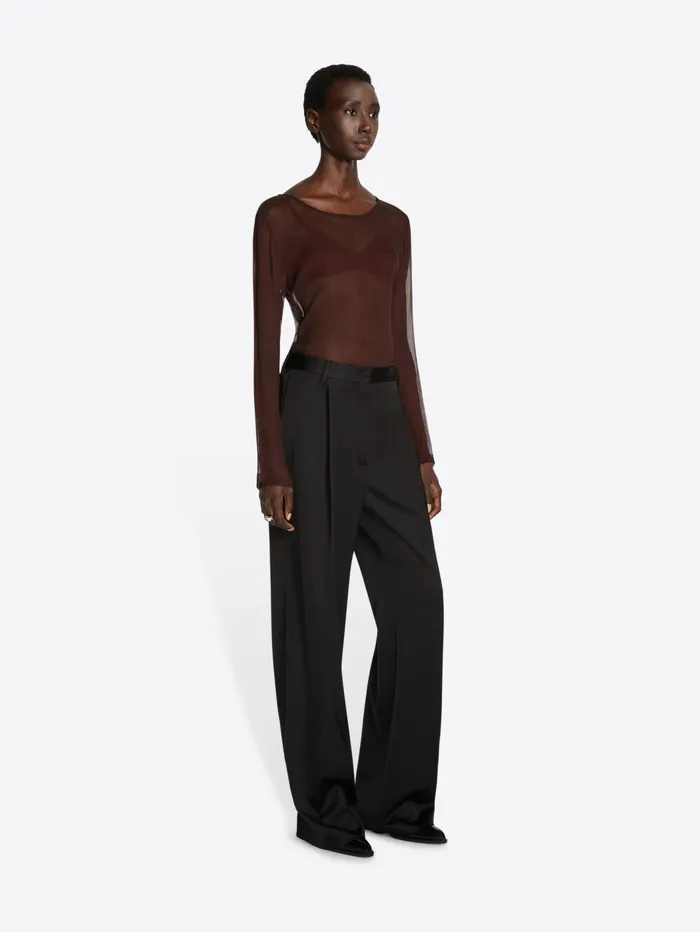 Women Dries Van Noten Pants Pleated Pants