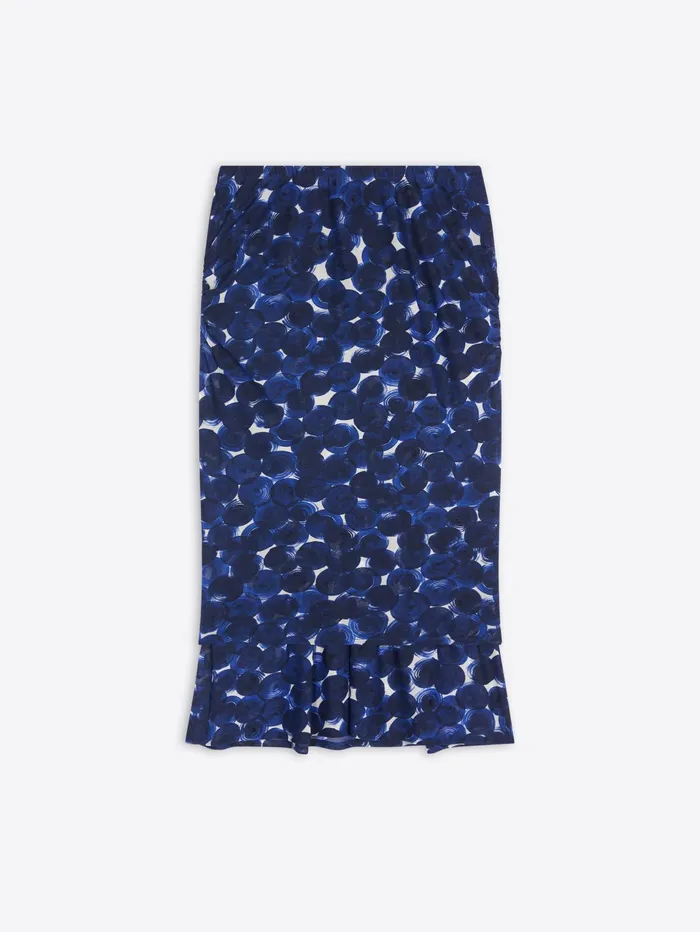 Women Dries Van Noten Tshirts and Sweatshirts Double Layered Skirt