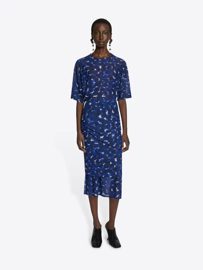 Women Dries Van Noten Tshirts and Sweatshirts Double Layered Skirt