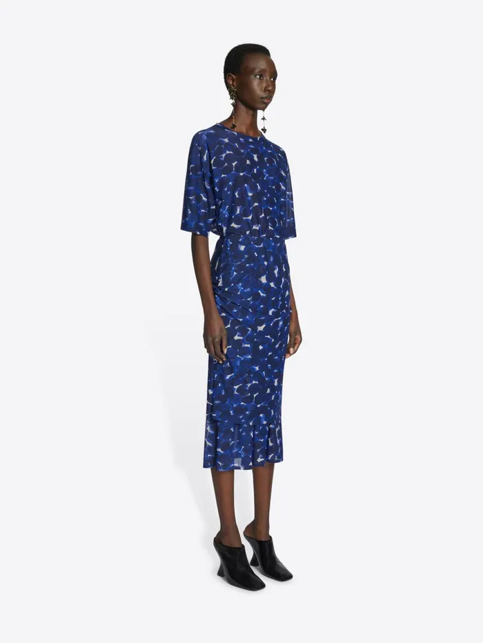 Women Dries Van Noten Tshirts and Sweatshirts Double Layered Skirt