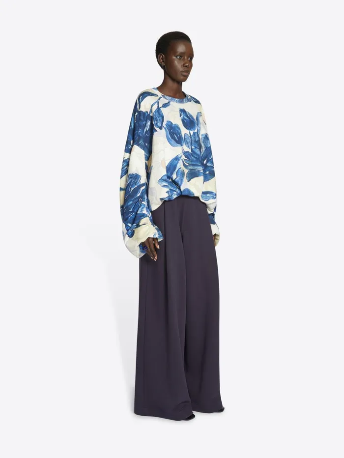 Women Dries Van Noten Tshirts and Sweatshirts Draped Sweatshirt