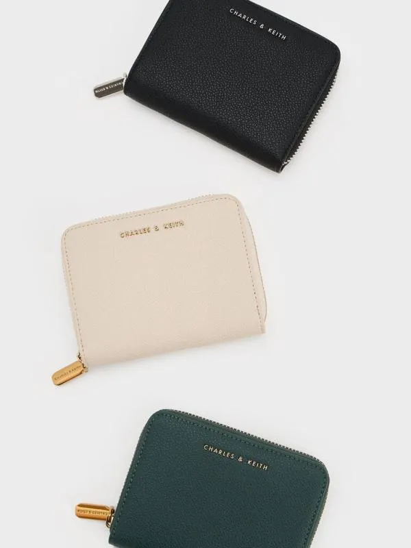 Women Dulcie ZipAround Square Wallet 8211 Green CHARLES and KEITH Small Wallets Women Dulcie ZipAround Square Wallet 8211 Green CHARLES and KEITH Small Wallets