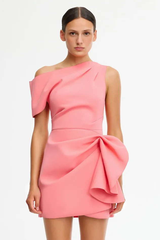 Women EDDINGTON MINI DRESS Pink Rose Acler Mini Dresses
