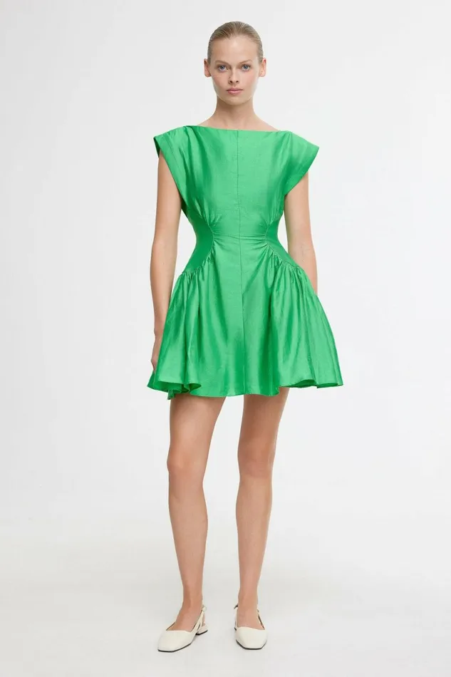Women EMERY MINI DRESS Shamrock Acler Sale