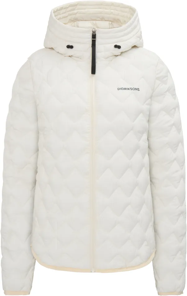 Women Evelyn Jacket White Foam Didriksons Spring Jackets
