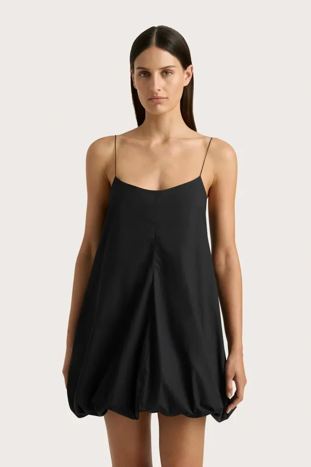 Women Faithfull The Brand Dresses Anais Mini Dress Black