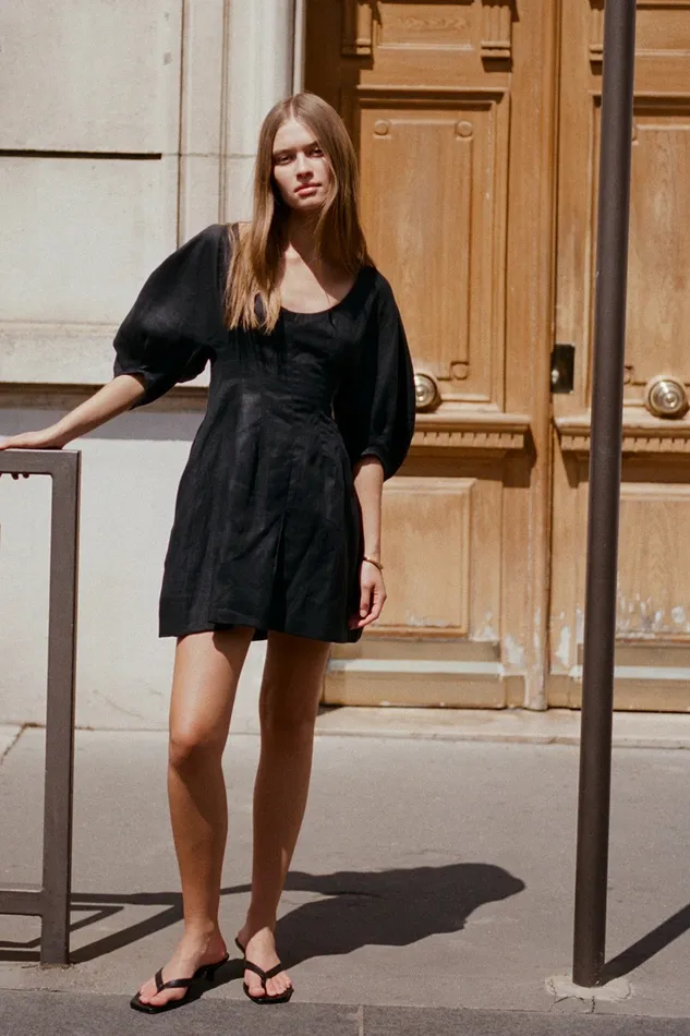 Women Faithfull The Brand Dresses Raynara Mini Dress Black