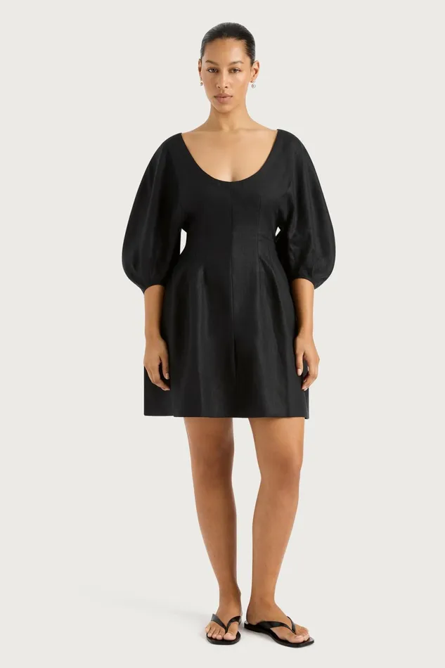 Women Faithfull The Brand Dresses Raynara Mini Dress Black