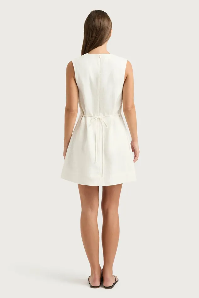 Women Faithfull The Brand Mini Dresses Daiane Mini Dress White