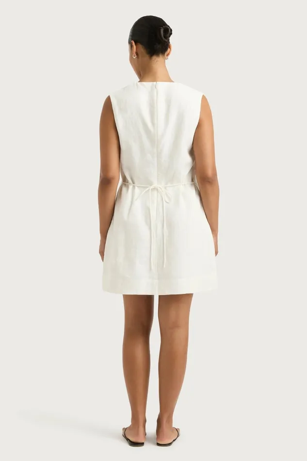 Women Faithfull The Brand Mini Dresses Daiane Mini Dress White