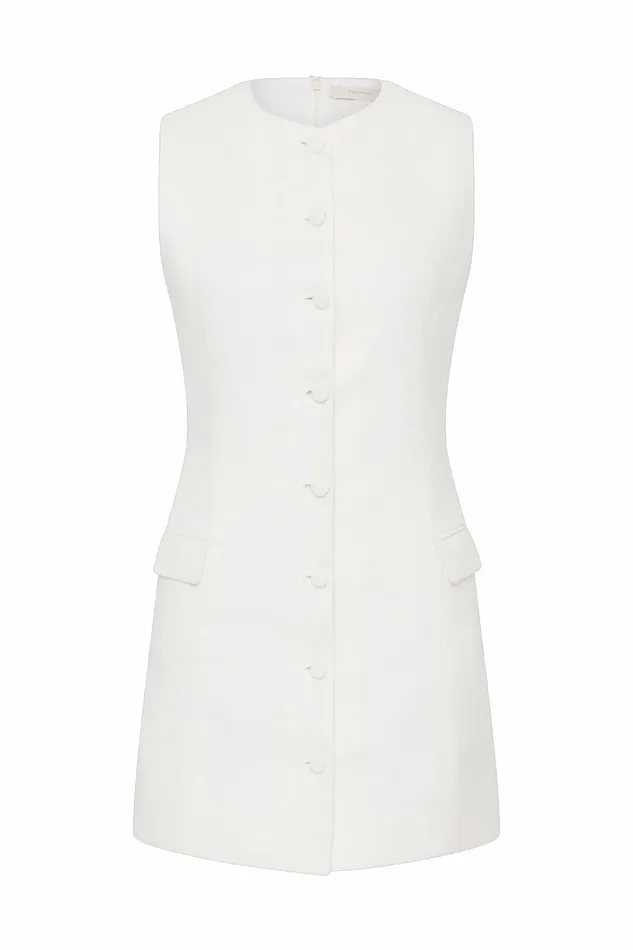 Women Faithfull The Brand Mini Dresses Jane Mini Dress White
