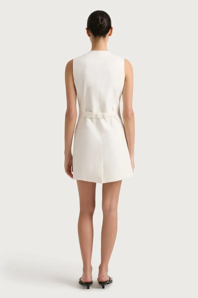 Women Faithfull The Brand Mini Dresses Jane Mini Dress White