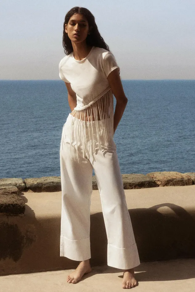 Women Faithfull The Brand Pants Cassis Pant White