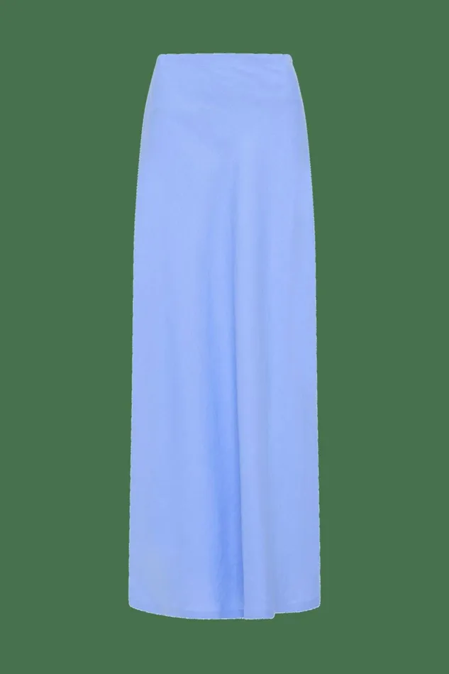 Women Faithfull The Brand Skirts and Shorts Antibes Maxi Skirt Mid Blue