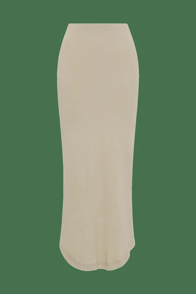 Women Faithfull The Brand Skirts and Shorts Loire Skirt Taupe