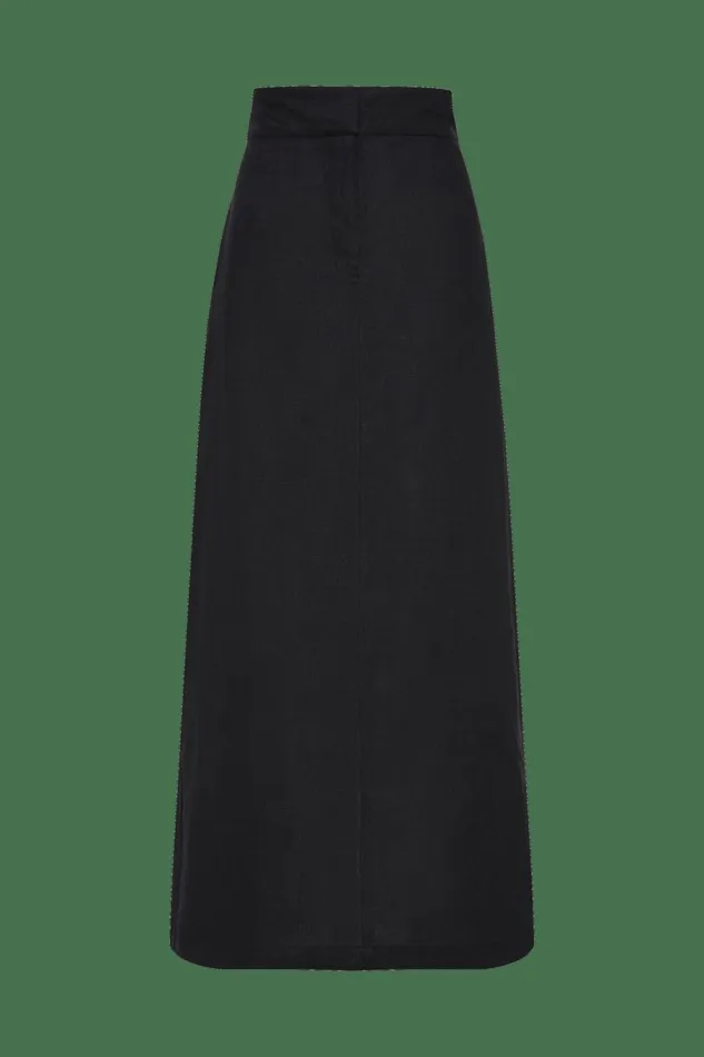 Women Faithfull The Brand Skirts and Shorts Nelli Skirt Black 8211 Faithfull The Brand