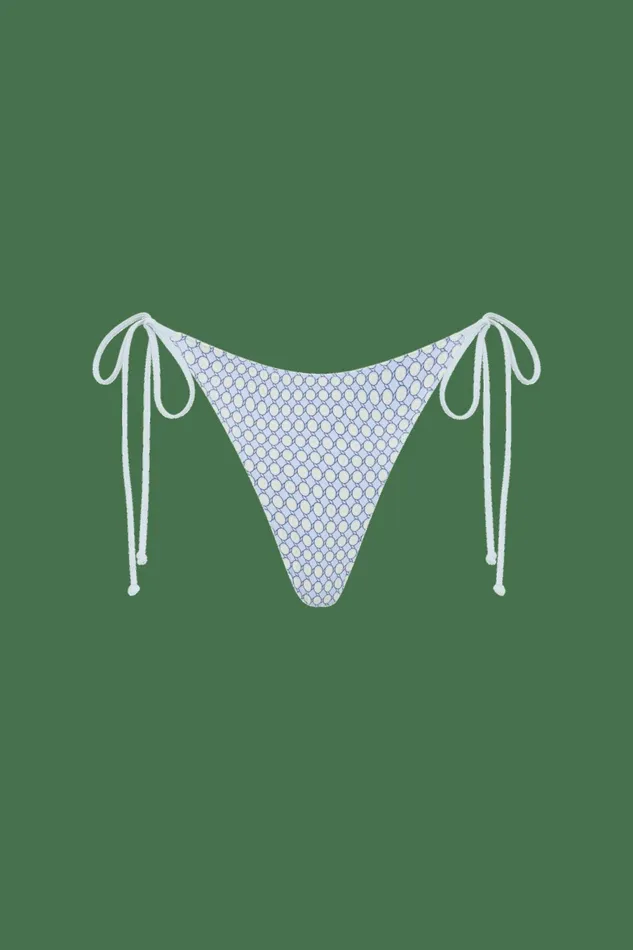 Women Faithfull The Brand Swim Leo Bikini Bottom Oliander Sky Blue