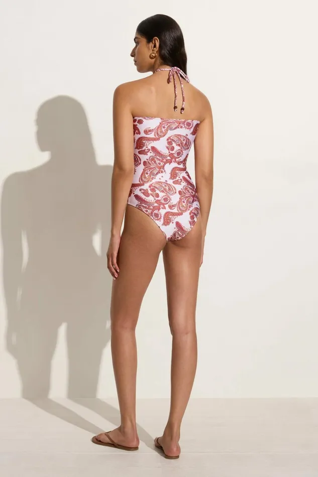 Women Faithfull The Brand Swim Viviana One Piece Alessia Paisley 8211 Faithfull The Brand