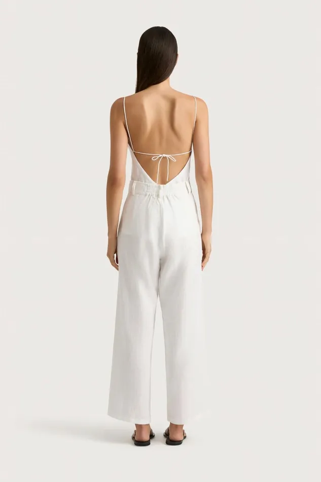 Women Faithfull The Brand Tops Antibes Top White