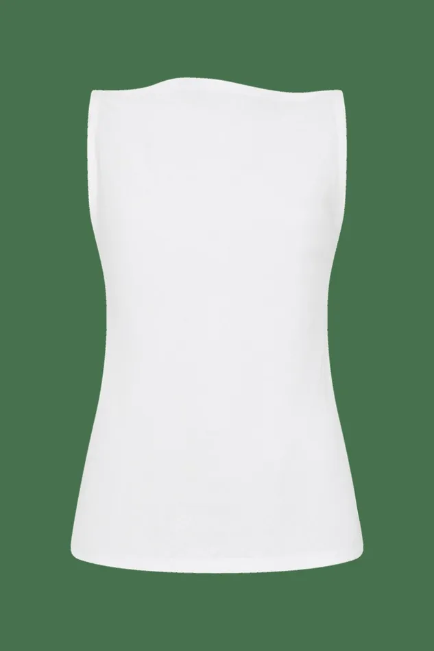 Women Faithfull The Brand Tops Antibes Top White