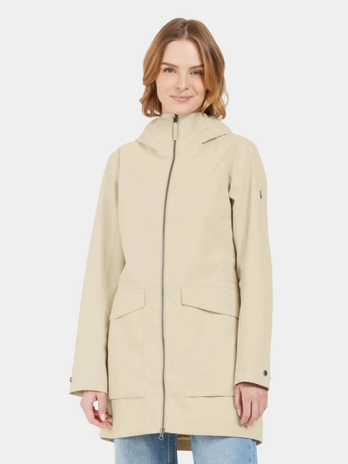 Women Folka Parka Clay Beige Didriksons Spring Jackets