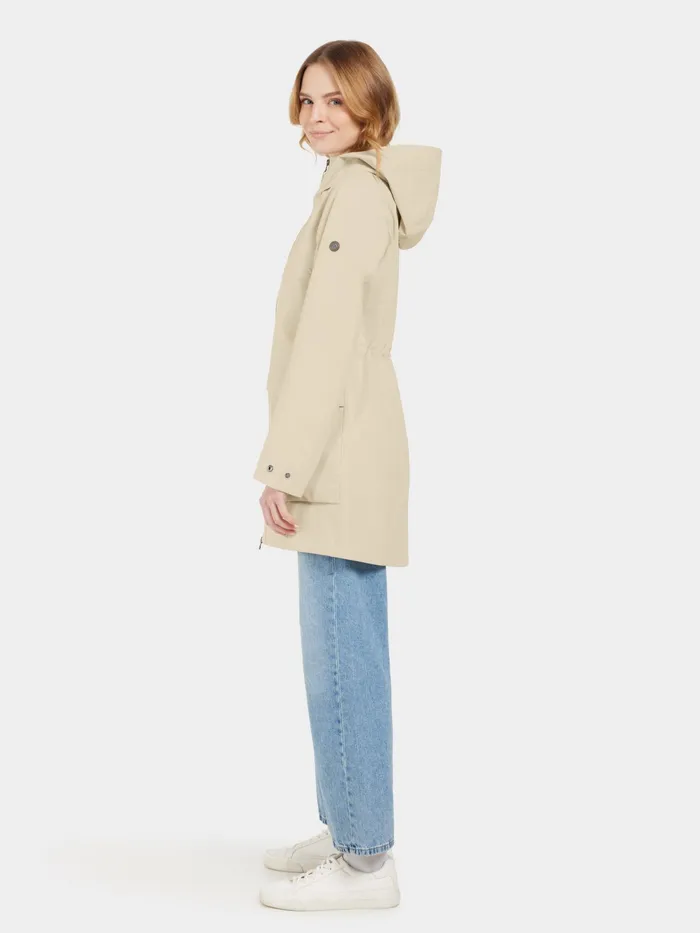Women Folka Parka Clay Beige Didriksons Spring Jackets