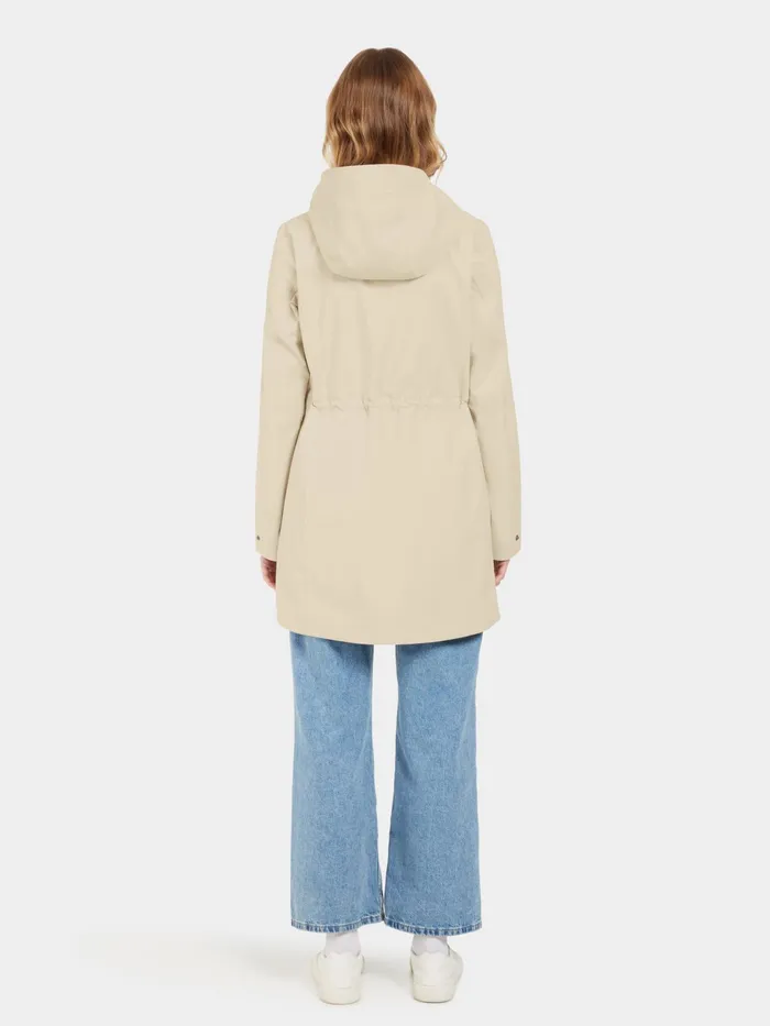 Women Folka Parka Clay Beige Didriksons Spring Jackets