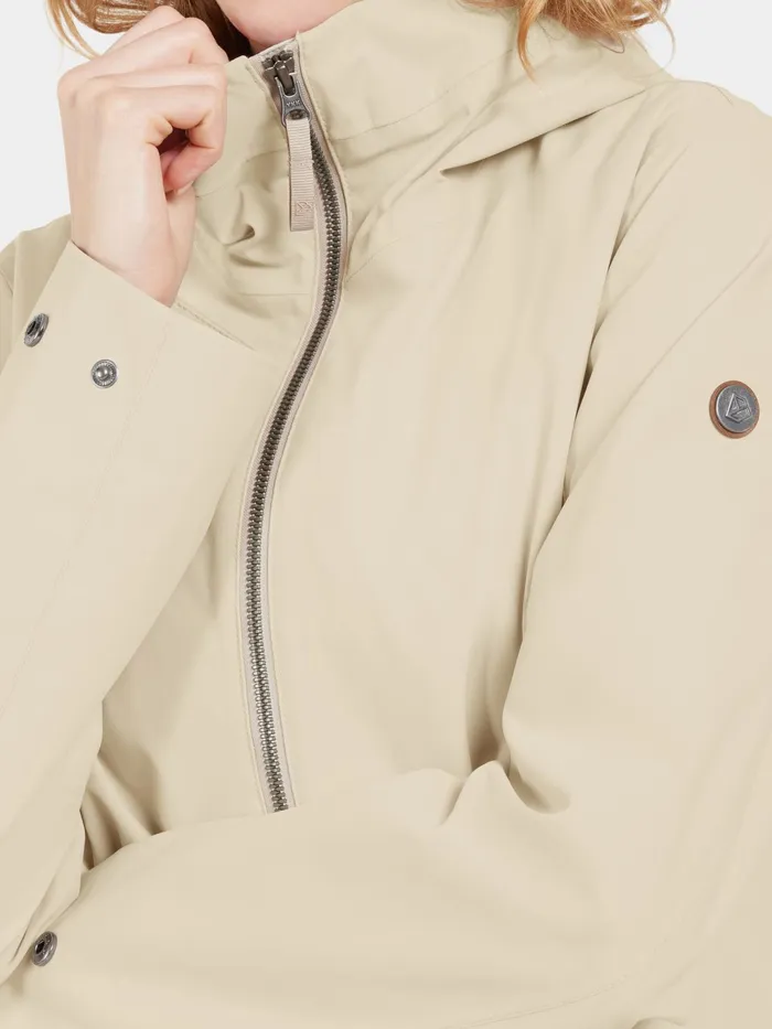 Women Folka Parka Clay Beige Didriksons Spring Jackets