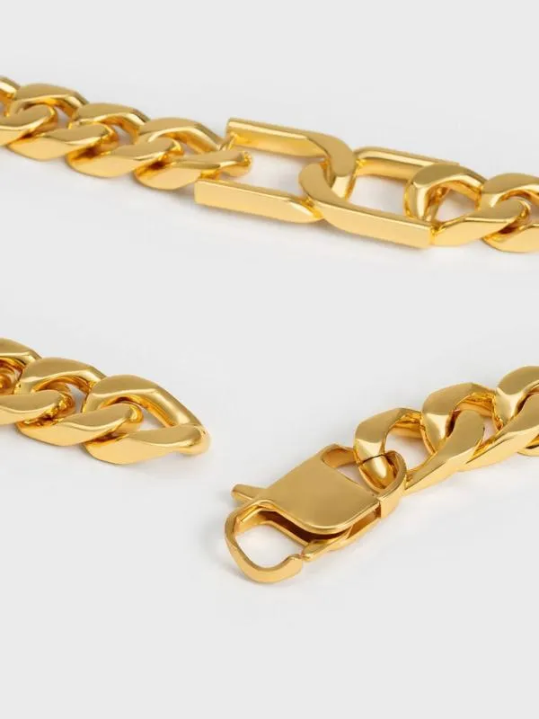 Women Gabine ChainLink Choker Necklace 8211 Gold CHARLES and KEITH Necklaces Women Gabine ChainLink Choker Necklace 8211 Gold CHARLES and KEITH Necklaces