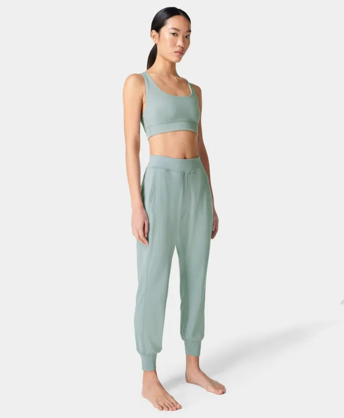 Women Gary Yoga Pants Vapour Blue Sweaty Betty Trousers